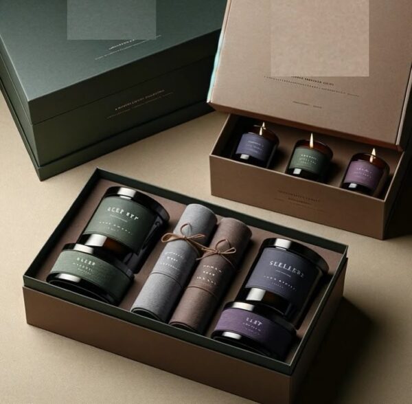 Candle Boxes with Inserts