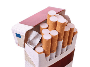 Empty Paper Flip Top Cigarette Boxes