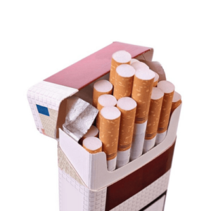 Empty Paper Flip Top Cigarette Boxes