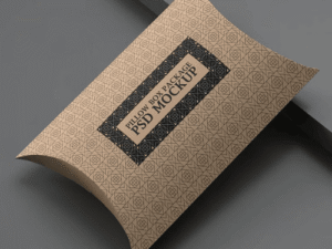 Custom Kraft Pillow Boxes